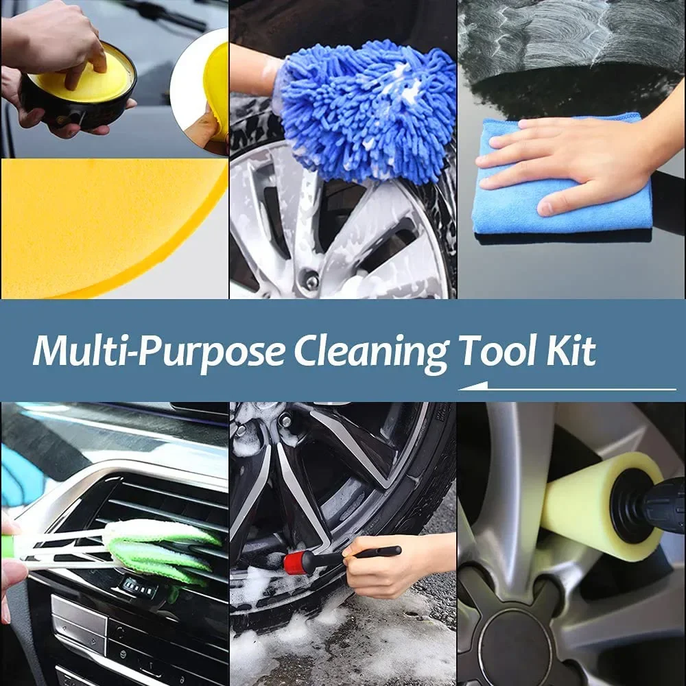 New Car Detailing Cleaning Kit - огляд і ціна Detailing Brush Set